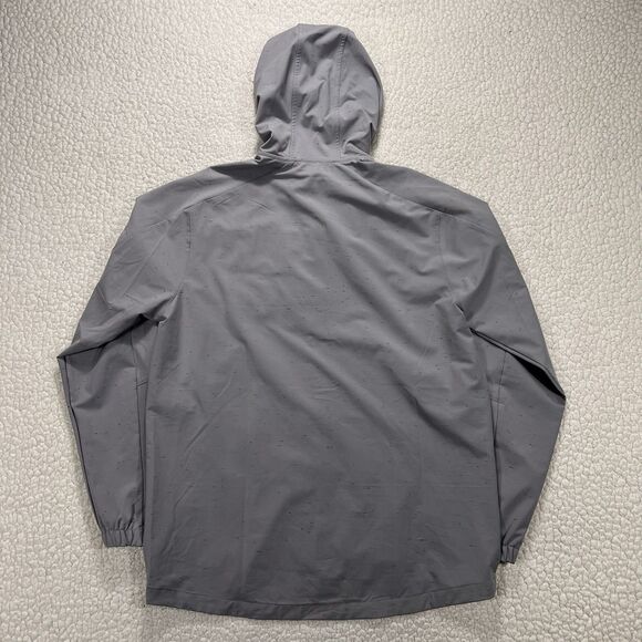 TravisMathew Annual Leave Hoodie Men’s L Heather Grey Performance Full Zip - Picture 9 of 12